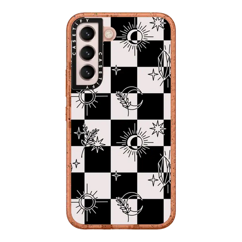 Witchy Checkered Print