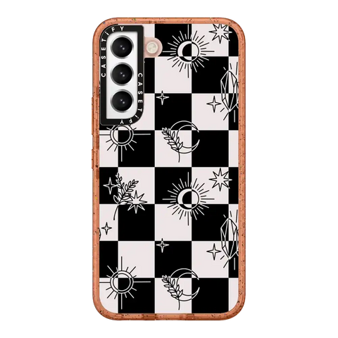 Witchy Checkered Print