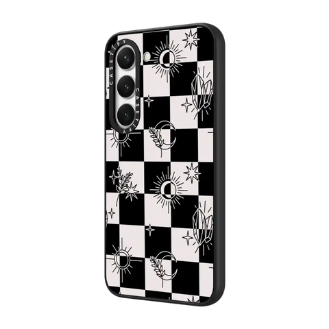 Witchy Checkered Print