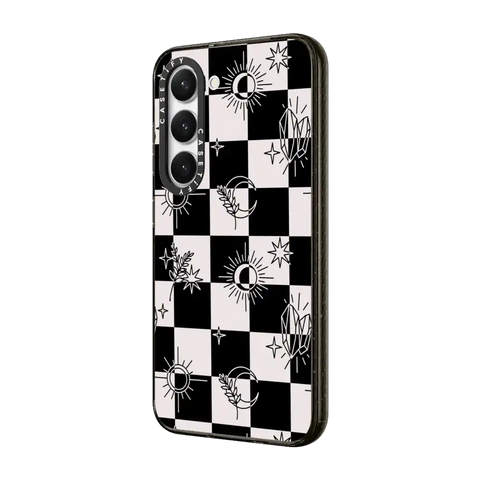 Witchy Checkered Print