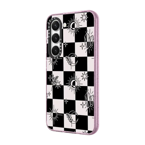 Witchy Checkered Print