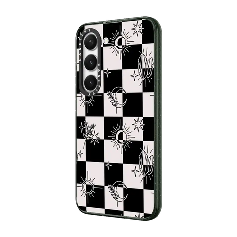 Witchy Checkered Print