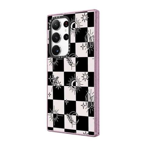 Witchy Checkered Print