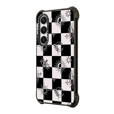 Witchy Checkered Print