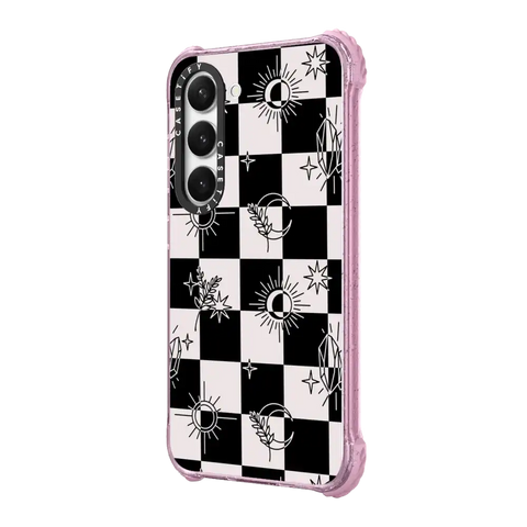 Witchy Checkered Print