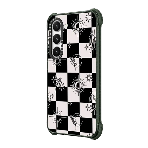 Witchy Checkered Print