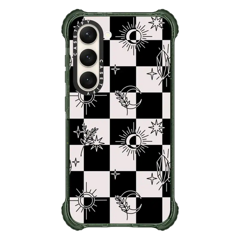 Witchy Checkered Print