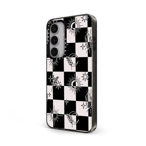 Witchy Checkered Print