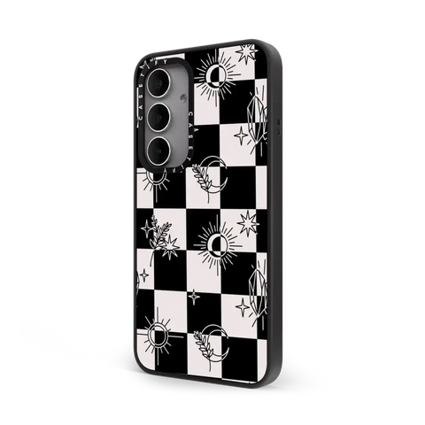 Witchy Checkered Print