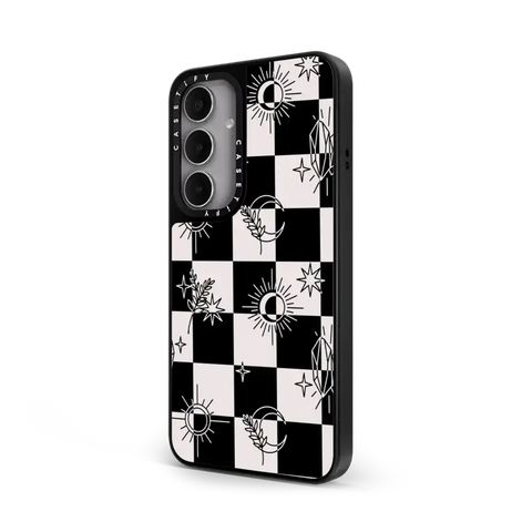 Witchy Checkered Print