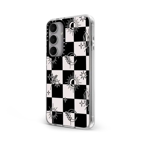 Witchy Checkered Print