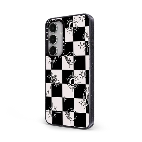 Witchy Checkered Print
