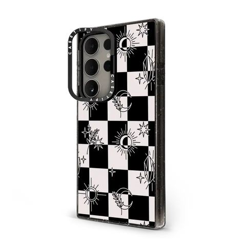 Witchy Checkered Print