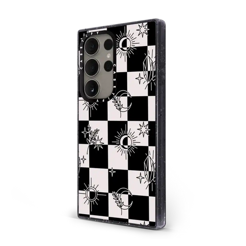 Witchy Checkered Print