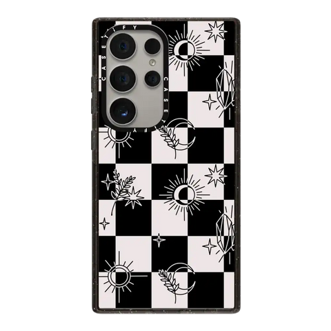 Witchy Checkered Print