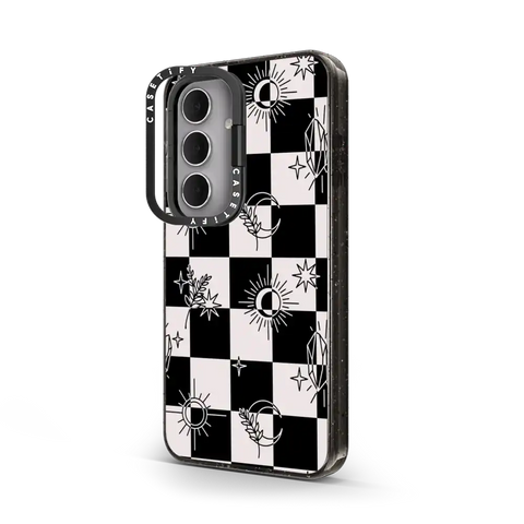 Witchy Checkered Print