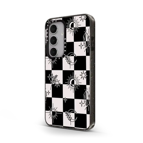 Witchy Checkered Print