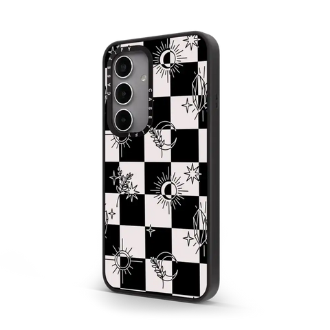 Witchy Checkered Print