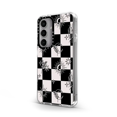 Witchy Checkered Print