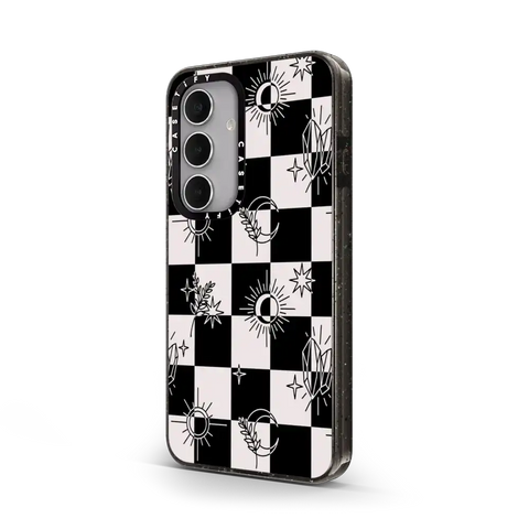 Witchy Checkered Print