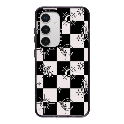 Witchy Checkered Print