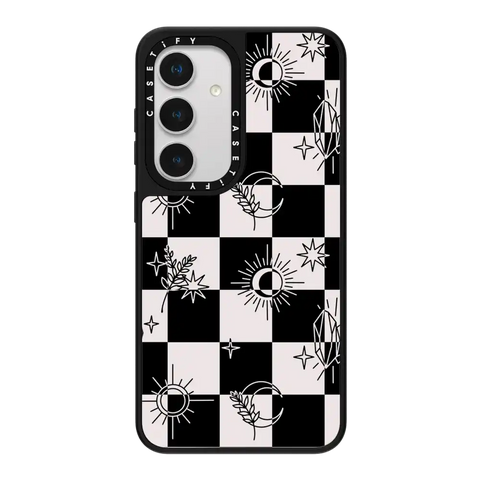 Witchy Checkered Print