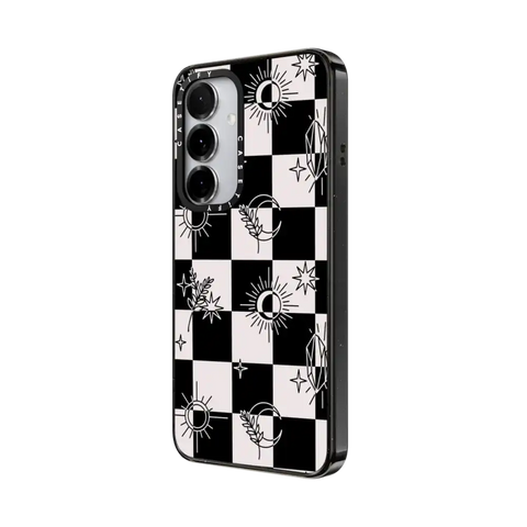 Witchy Checkered Print