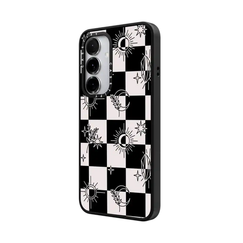 Witchy Checkered Print