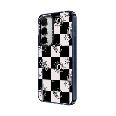 Witchy Checkered Print