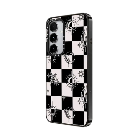 Witchy Checkered Print