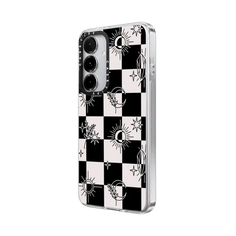 Witchy Checkered Print
