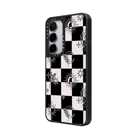Witchy Checkered Print