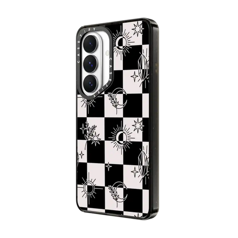 Witchy Checkered Print