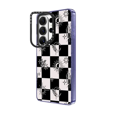 Witchy Checkered Print