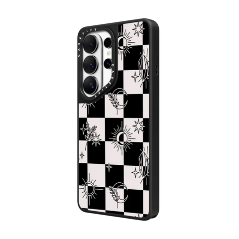 Witchy Checkered Print