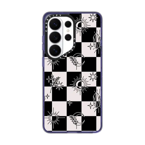 Witchy Checkered Print