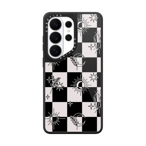Witchy Checkered Print