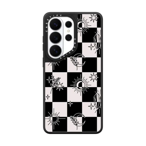Witchy Checkered Print