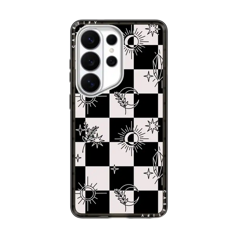 Witchy Checkered Print