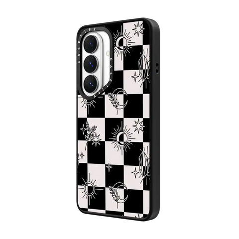 Witchy Checkered Print