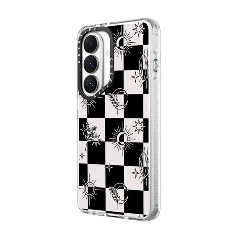 Witchy Checkered Print