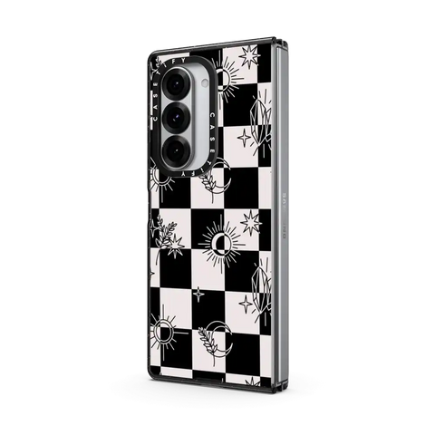 Witchy Checkered Print