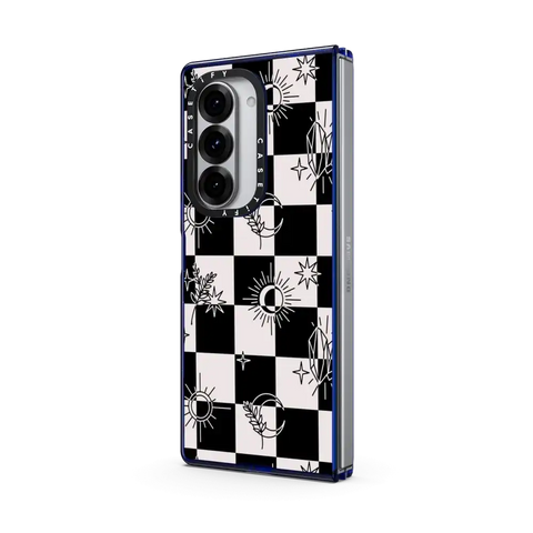 Witchy Checkered Print