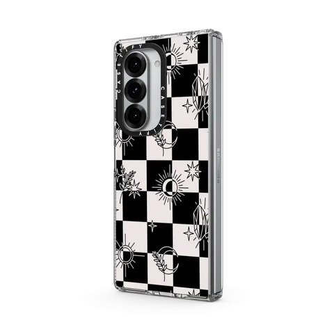 Witchy Checkered Print