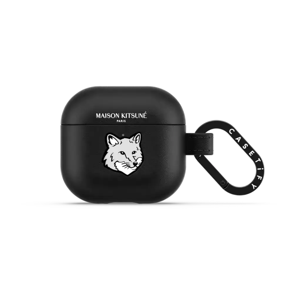 Maison Kitsuné Black Earbuds Case