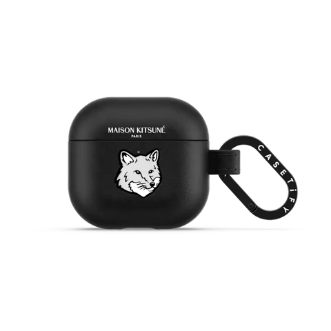 Maison Kitsuné Black Earbuds Case