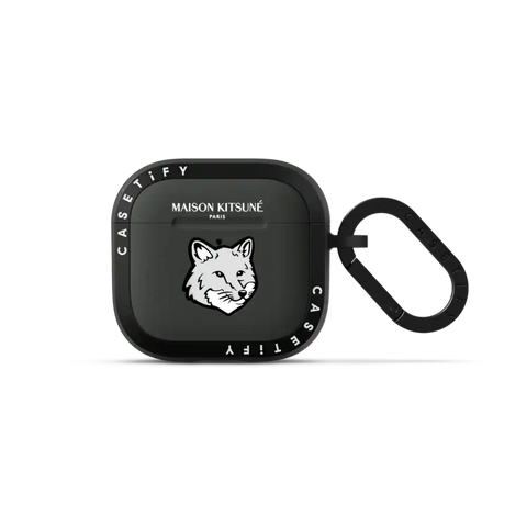 Maison Kitsuné Black Earbuds Case
