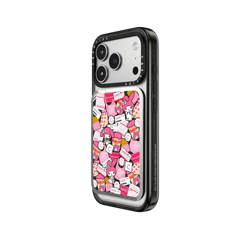 My Melody Sticker Snappy Cardholder Stand
