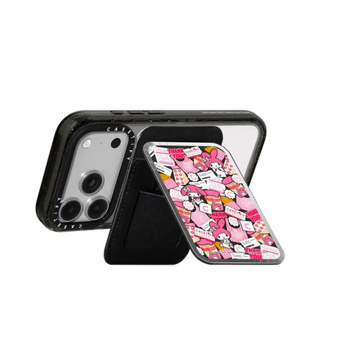 My Melody Sticker Snappy Cardholder Stand