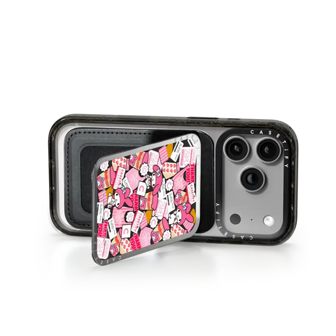 My Melody Sticker Snappy Cardholder Stand